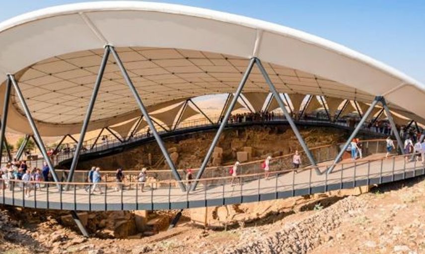 Göbeklitepe'ye Yerli ve Yabancı Turistler Akın Etti