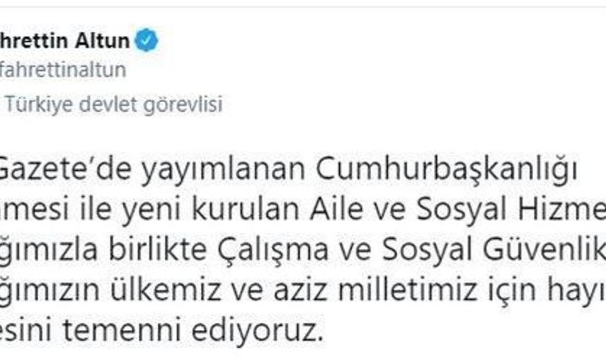 Kabine'de Değişiklik! Değişiklik Yaşanan Bakanlıklar!