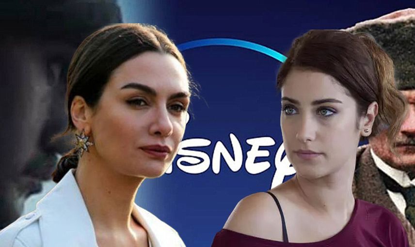 Birce Akalay ve Hazal Kaya'nın maskesi düştü! Ünlü oyunculardan Atatürk dizisini iptal eden Disney için skandal açıklamalar geldi