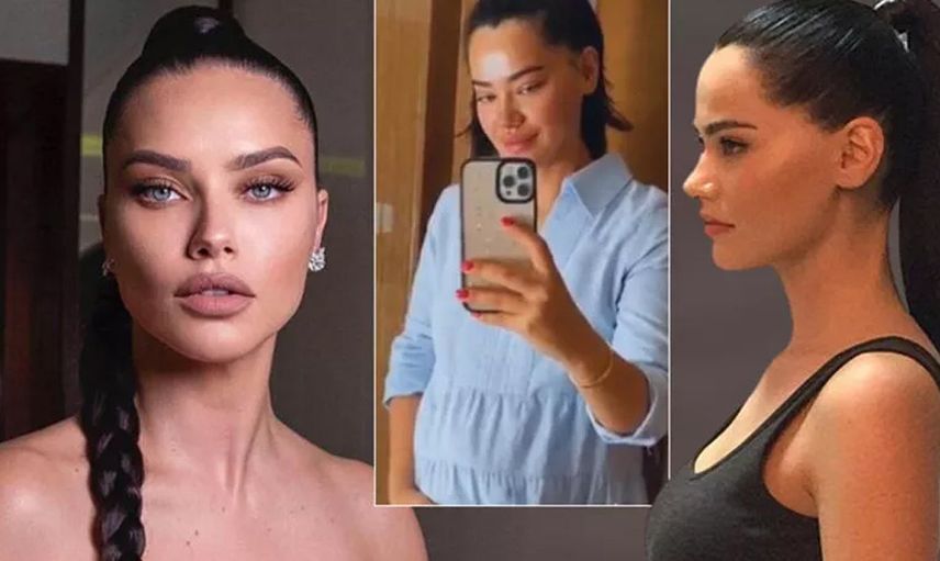 Bir zamanların dünya güzeli Adriana Lima'nın son hali olay oldu doğum sonrası kilolarıyla onu tanımak neredeyse imkansız!