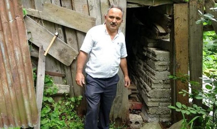 Trabzon'da taş duvarla etrafı ördü 42 yıl boyunca garajda sakladı sebebi ise şaşırttı