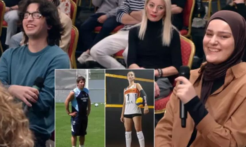 Hasan Can Kaya gözlerine inanamadı: Hayatımda bu kadar uzun birini hiç görmedim