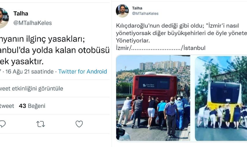 Ortaya Komik Görüntüler Çıktı