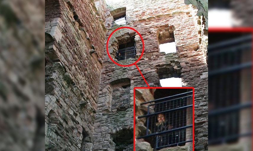Tantallon kalesi'ndeki hayalet