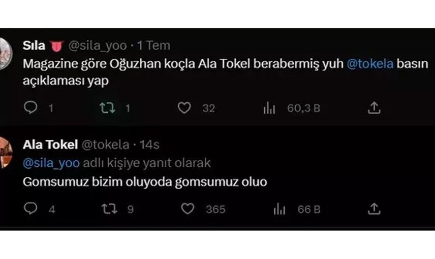 Oğuzhan Koç ve Ala Tokel aşk mı yaşıyor! Ünlü isimden açıklama geldi yer yerinden oynayacak