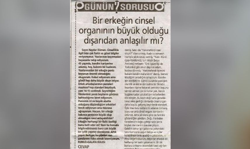 Haydar Dümen'e sorulan komik ve enteresan sorular