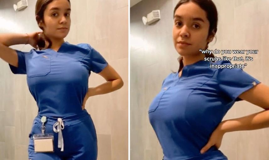 Böyle hemşire olsa her gün hasta oluruz dedirtecek hemşire! Kıyafetleri yüzünden işinden oldu