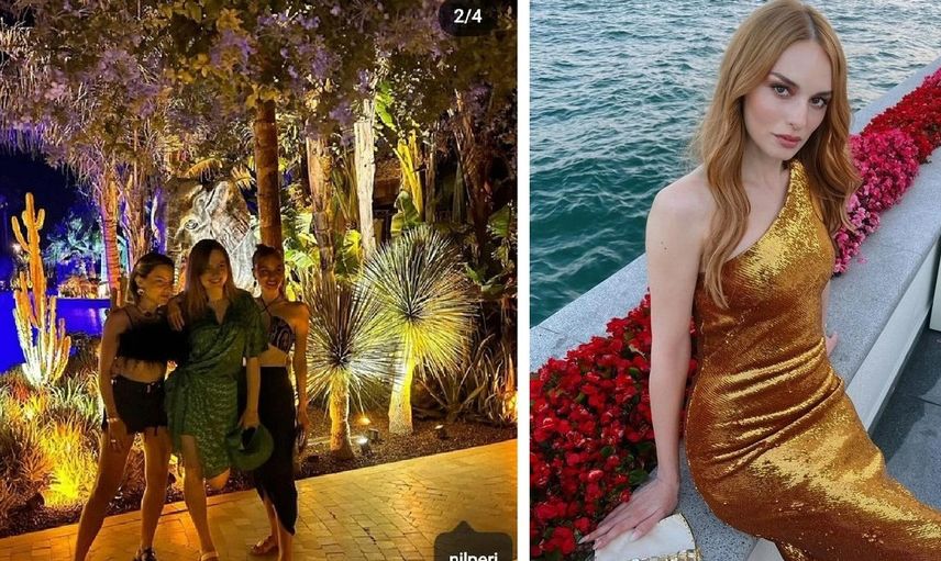 Nilperi Şahinkaya'nın Cem Garipoğlu'nun kardeşi Sakine Garipoğlu ile fotoğrafı çıktı! Ünlü oyuncudan jet hızında açıklama geldi