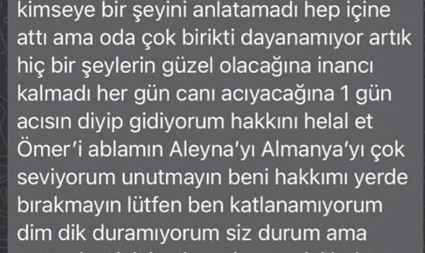 Tacizcileri Yakalanmadığı için İntihar Eden Eda Nur'un İfadesi Ortaya Çıktı!