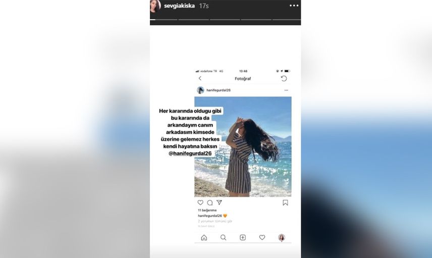 Fenomen Gelin Adayı Hanife'nin Paylaşımları