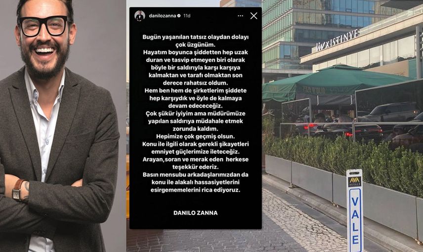 Danilo Zanna kendi çalışanları tarafından darp edildi ünlü isimden ilk açıklama geldi