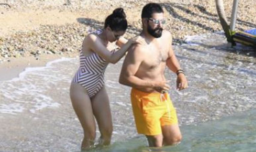 Burak Özçivit ve Fahriye Evcen Bodrum'da Motosiklet Turuna Çıktı!