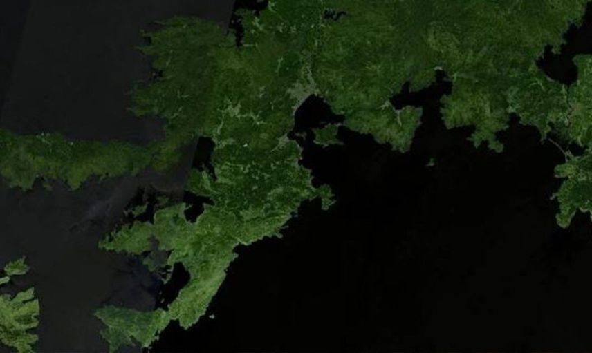 Orman Yangınları Uydudan Görüntülendi