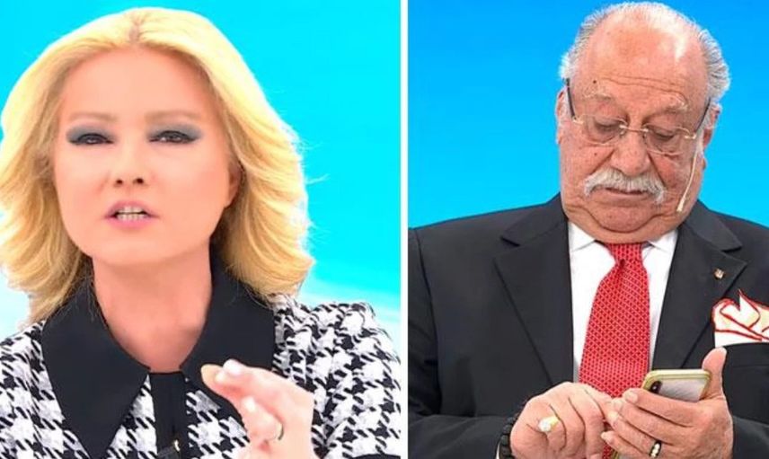 Müge Anlı ve Rahmi Özkan arasında canlı yayında tatlı sert kriz!