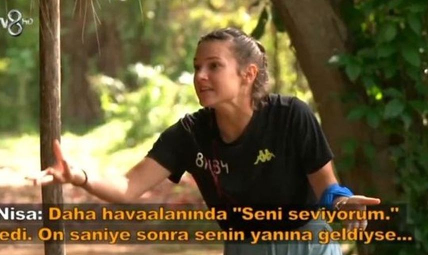 Survivior Nisa'nın sevgilisi ortaya çıktı! Meğerse yarışmanın başından beri sevgililermiş