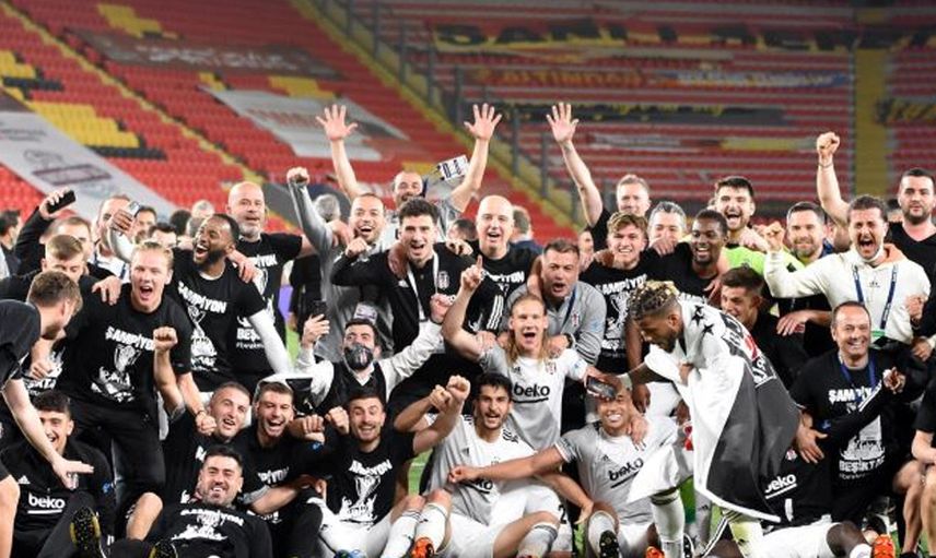 15 Mayıs 2021: Süper Lig’de 2020-2021 Sezonu Şampiyonu Beşiktaş Oldu