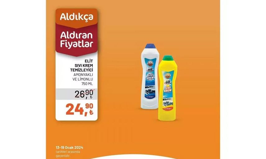 Tarım Kredi Kooperatif Marketleri’nden enflasyona karşı atak: Ocak ayında birçok ürüne indirim yapıldı