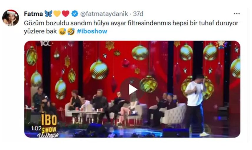 İbo Show sosyal medyanın diline düştü! Aleyna Tilki ve Hülya Avşar'ın abartılı filtreli hallerini görenler inanamadı..
