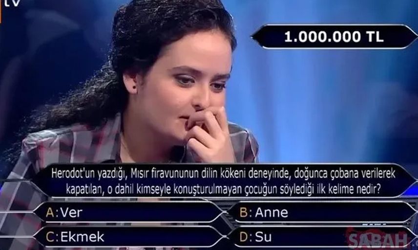 İşte Kim Milyoner Olmak İster'e damga vuran milyonluk sorular ve o soruların cevapları!