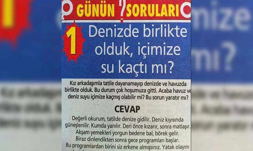 Haydar Dümen'e sorulmuş garip sorular