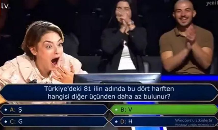 Kim Milyoner Olmak İster'de heyecanlandıran gece! 1 milyonluk soruyu açtırdı