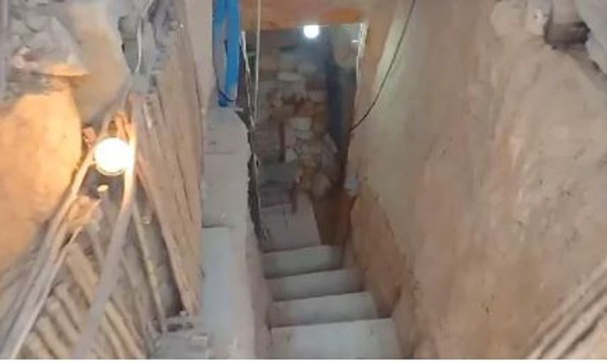 İspanya'da Ailesine Kızan Genç Kendine Yeraltı Evi İnşa Etti