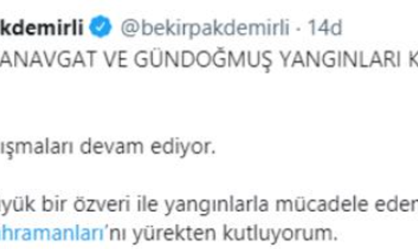 Yangınların Kontrole Alındığı Manavgat’ın Son Hali