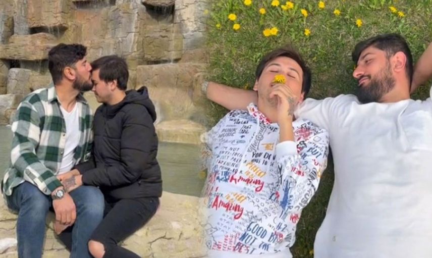 İnsanlık daha neler görecek! TikTok fenomeni Caner ve Nejdet evlendi! Utanmadan yatak odalarını paylaştılar müslümanlar ayaklandı