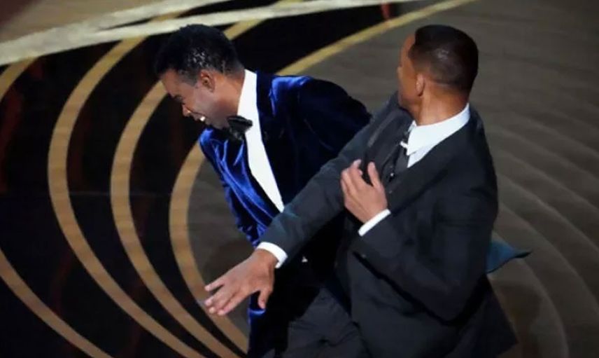 Oscar Ödülleri'nde skandal! Will Smith Chris Rock'a yumruk attı