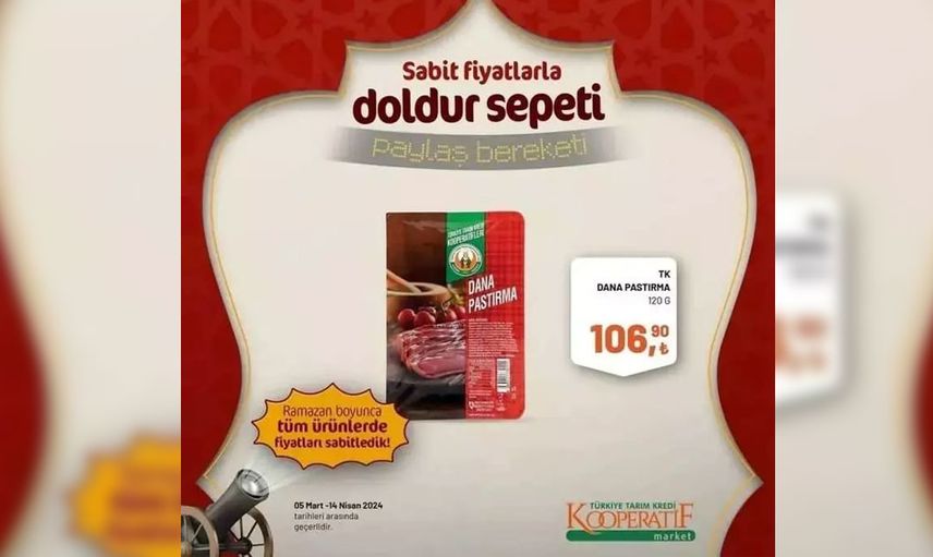 TK Dana Pastırma- 106,90 TL