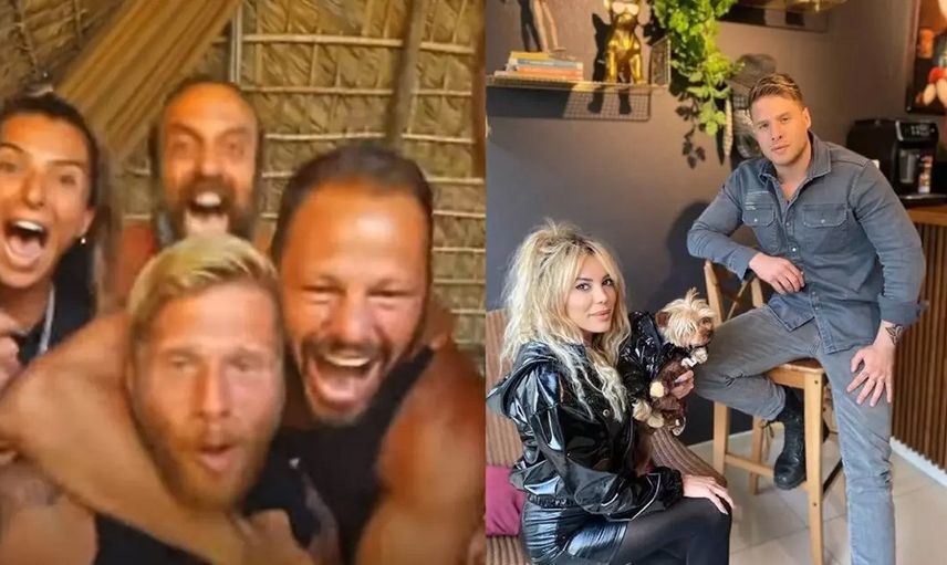 Survivor Yunus Emre canlı yayında baba olacağını öğrendi: Şükürler olsun Allahım!