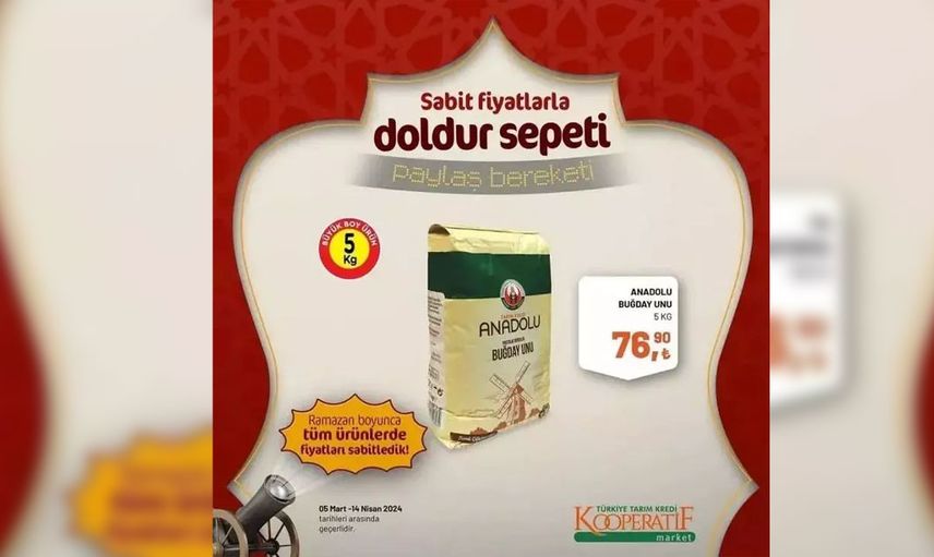 Anadolu Buğday Unu- 76,90 TL