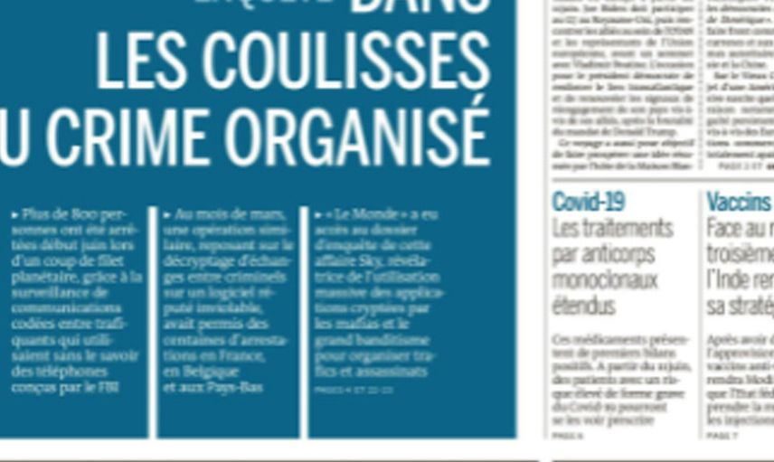 Le Monde | Siyaset, Şiddet Tehdidi Altında