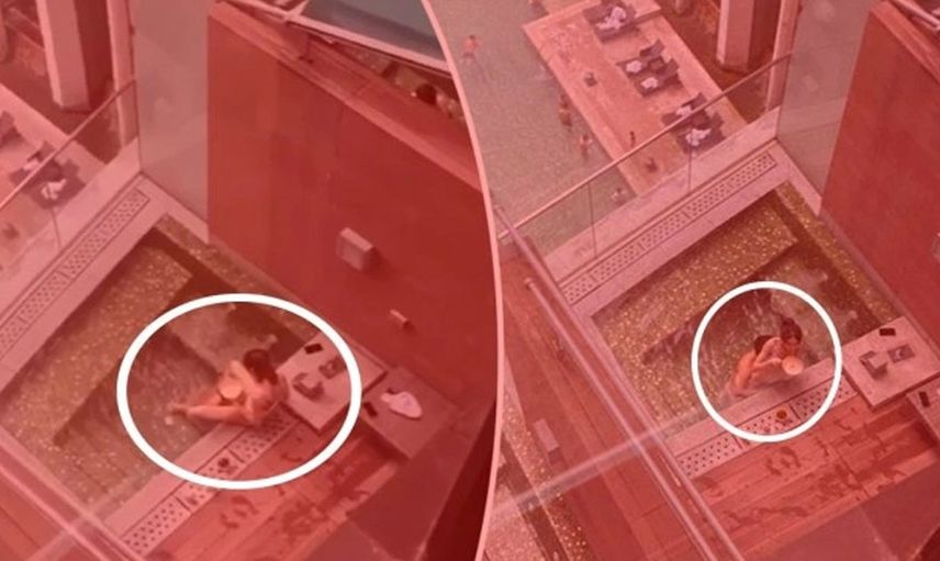 Ünlü otelde büyük rezalet herkesin içinde havuzda cinsel ilişkiye girdiler görenler gözlerine inanamadı şimdi polisler o çifti arıyor