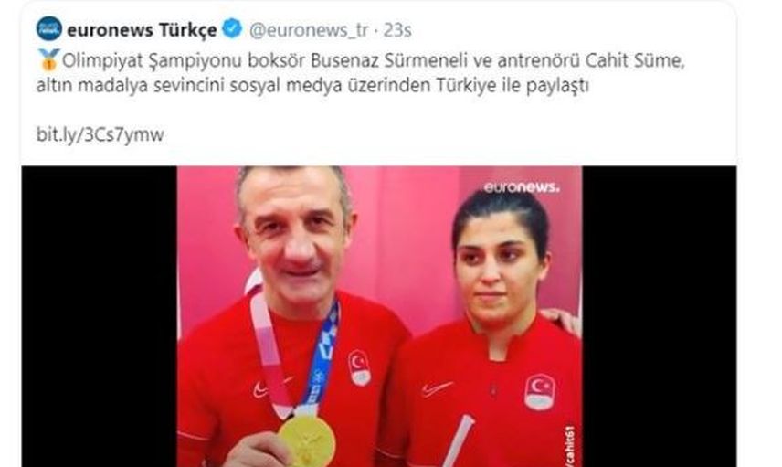 Kerem Bürsin'den Olimpiyat Şampiyonuna Tepki Çeken Hareket!