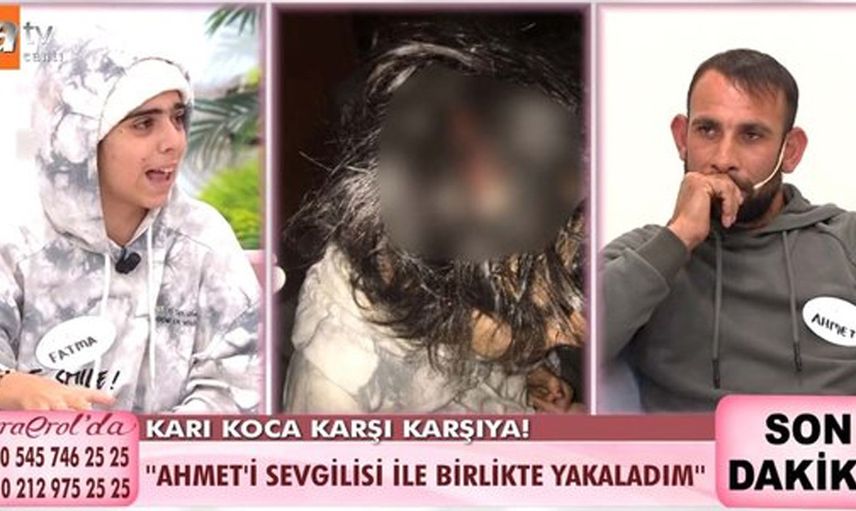 Esra Erol ile tanınan Fatma, yeniden soluğu Esra Erol'da aldı! Ahmet'in onu dövdüğünü ve aldattığını söyledi