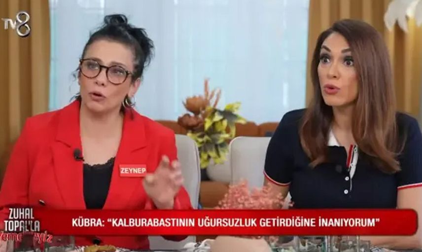 Yemekteyiz programında ekranlarda görülmemiş olay: O tatlının adını duyunca önce inledi sonra titreyerek ağlamaya başladı!