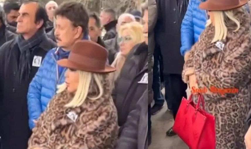 Safiye Soyman'ın cenaze kombini tepki çekti! ''Podyuma mı çıkıyorsun?''