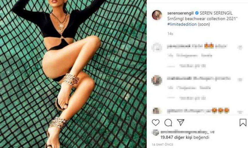 Seren Serengil'in Bikinili Paylaşımları Olay Oldu!