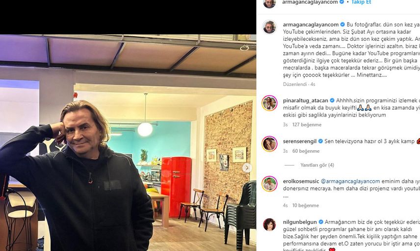Akciğer kanseri tedavisi görüyordu! Armağan Çağlayan'dan herkesi üzen veda