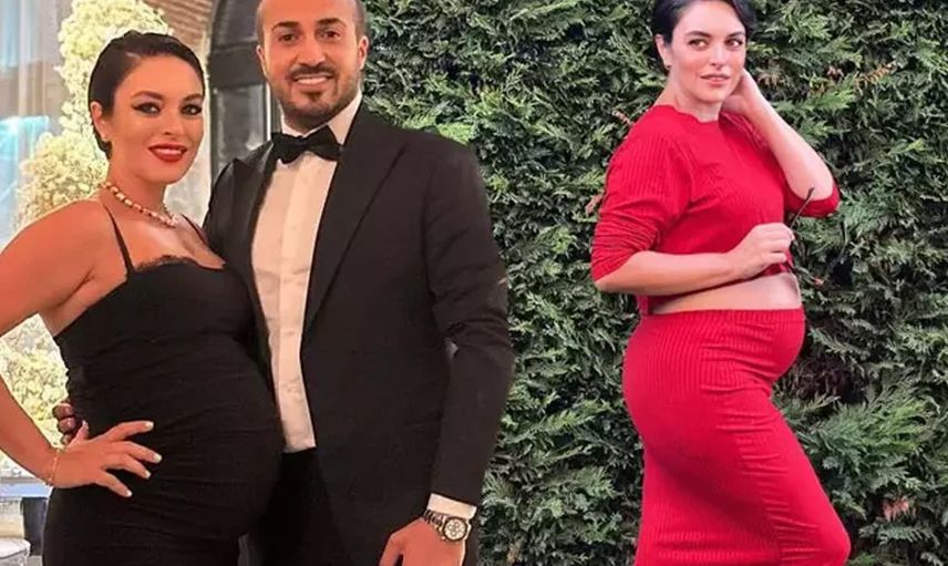 Çiçeği burnunda anne Ezgi Mola bebeği Can ile ilk kez kameralar karşısına çıktı: Annelik yakışmış!