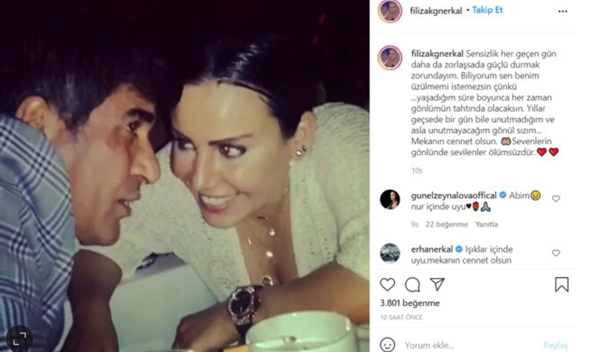 İbrahim Erkal'ın Eşinden Duygulandıran Mesaj