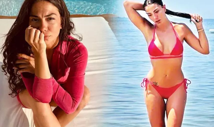 Demet yine aşık oldu! Yunan DJ ile aşk yaşayan Demet Özdemir'den ilk fotoğraf geldi