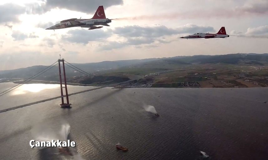 Türk Yıldızları'ının kokpitinden Türkiye manzaraları! Birçok ilimizden büyüleyen görüntüler