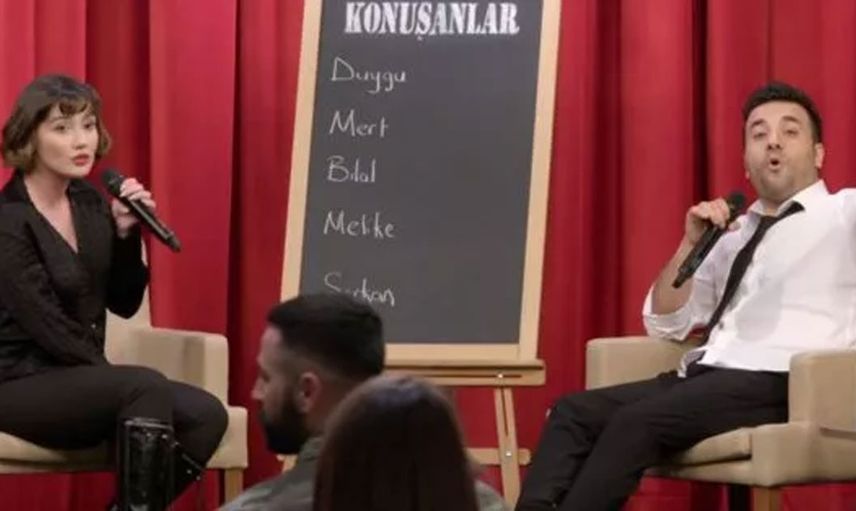 Hasan Can Kaya’nın sorusu Yasak Elma’nın güzel oyuncusu Sevda Erginci’yi kızdırdı: Seni hiç ilgilendirmiyor