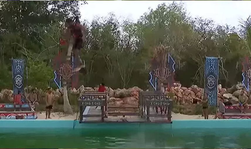 Survivor tarihinde böylesi kaza hiç görülmedi! Suda boğulma tehlikesi geçirdi