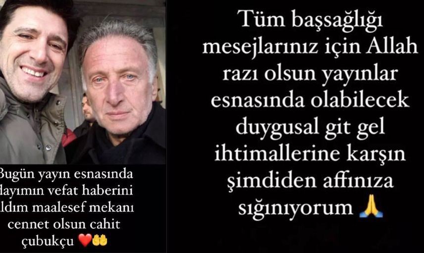 Hakan Ural acı haberi canlı yayında öğrendi: Dayısı…