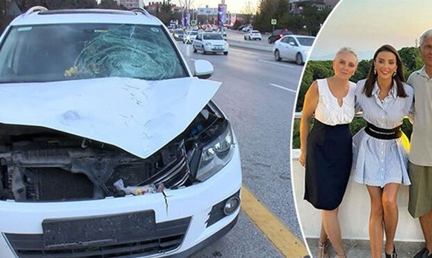 Özge Ulusoy aldığı haberle yıkıldı: Babası trafik kazasında hayatını kaybetti