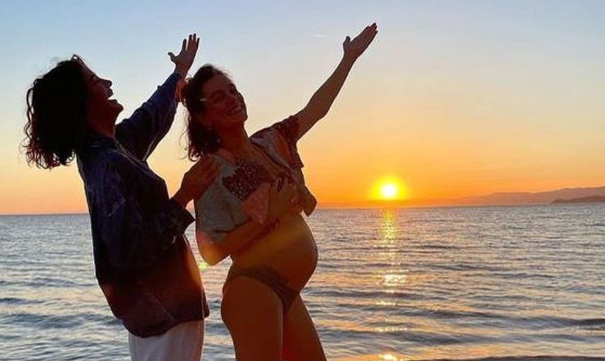 Doğumuna Sayılı Günler Kalan Özge Özpirinçci’nin Fotoğrafları Sosyal Medyayı Salladı