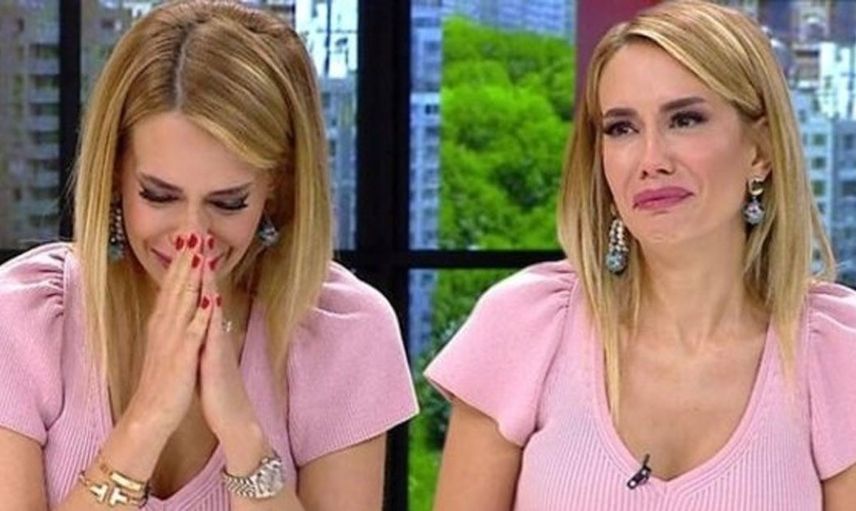 Gözyaşlarını tutamadı